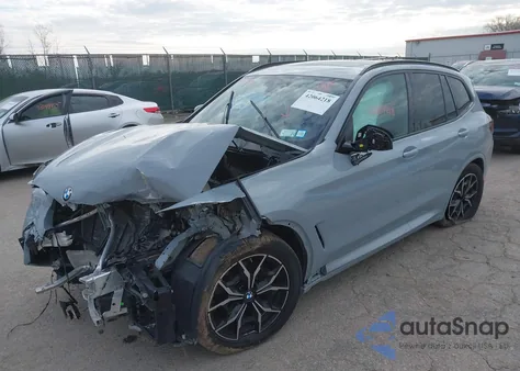 2023 BMW X3 xDrive30I из США, поврежденный, VIN 5UX53DP06P9P05626